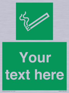 Custom E-Cigarettes/Vaping Permited Sign